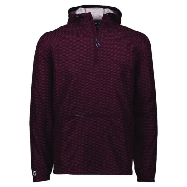 Men's Range Hooded Packable Quarter-Zip Jacket Thumbnail