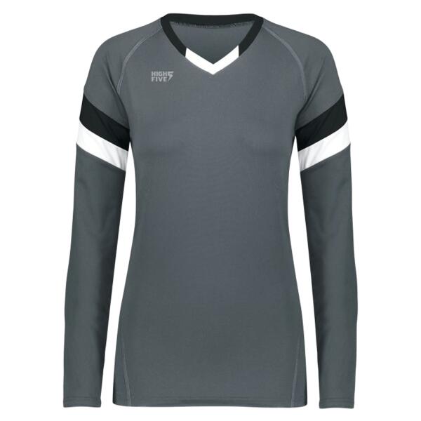 Ladies TruHit Tri-Color Long Sleeve Jersey Thumbnail