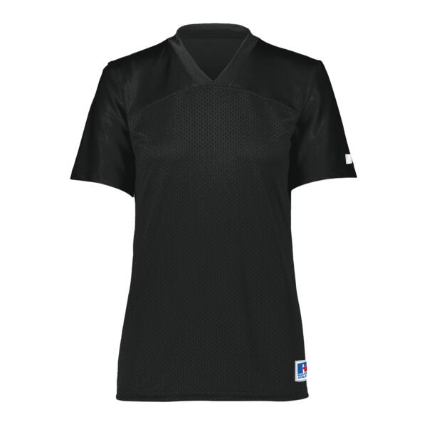 Ladies Solid Flag Football Jersey Thumbnail