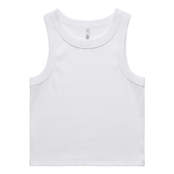 ORGANIC RIB CROP TANK Thumbnail