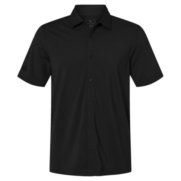 Men's Full Button Down Short Sleeve Shirt Thumbnail
