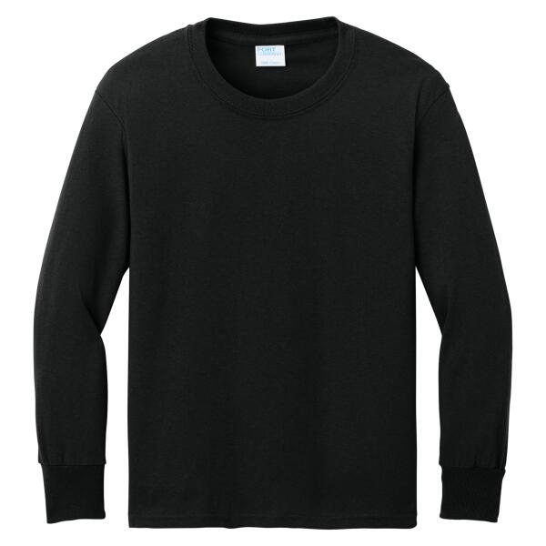 Youth Long Sleeve Core Cotton Tee Thumbnail