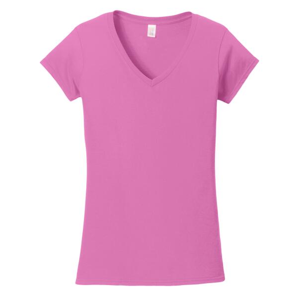 Softstyle ® Women's Fit V Neck T Shirt Thumbnail