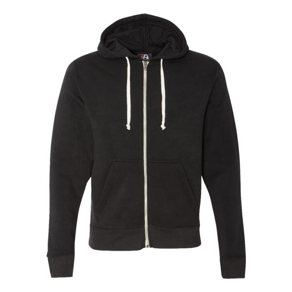Men's Triblend Full-Zip Hooded Sweatshirt Thumbnail