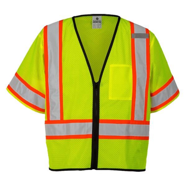 Unisex Class 3 Mesh Zippered Vest Thumbnail