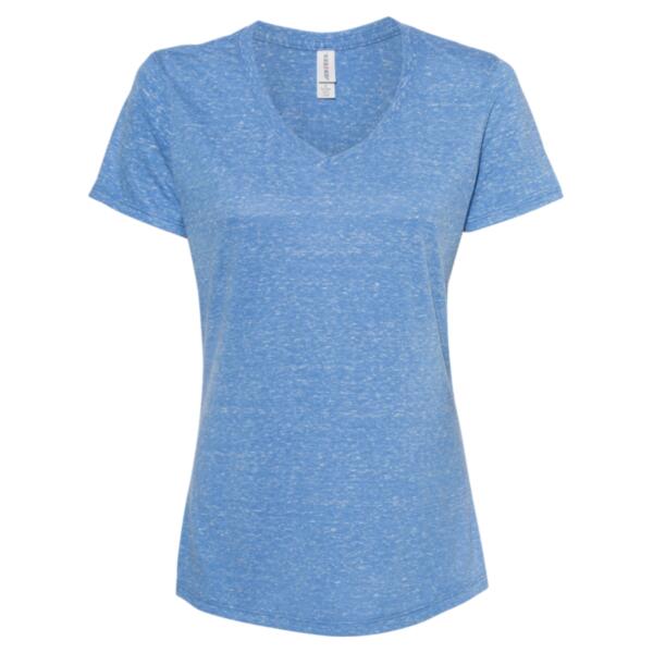 Women's Snow Heather Jersey V-Neck T-Shirt Thumbnail