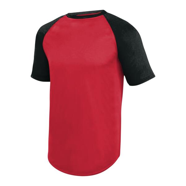 Unisex Wicking Short Sleeve Baseball Jersey Thumbnail