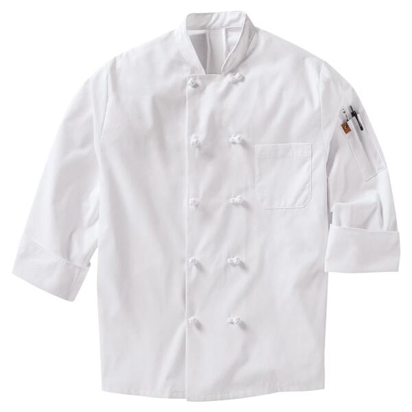 Mimix™ Ten Knot Button Chef Coat with OilBlok Thumbnail