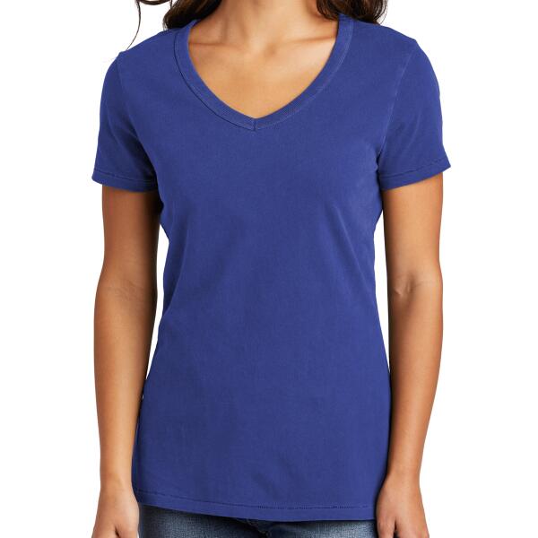 Women's Beach Wash ® Garment Dyed V Neck Tee Thumbnail