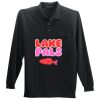 Long Sleeve Silk Touch Polo with Pocket Thumbnail