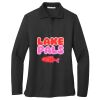 Women's Silk Touch Long Sleeve Polo Thumbnail