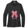 Women's Silk Touch Long Sleeve Polo Thumbnail